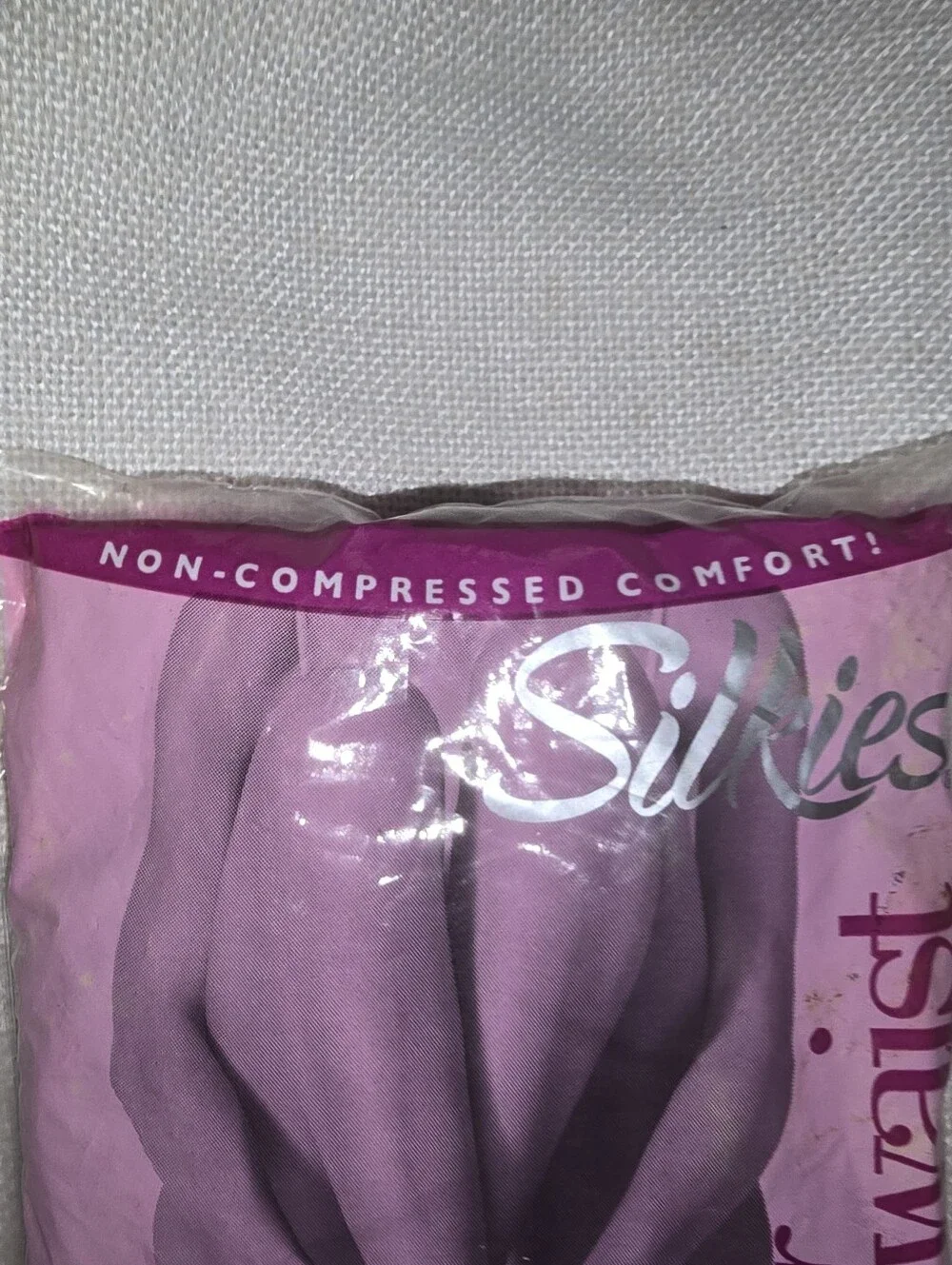 Silkies 080503 Day Sheer Toe to Waist Vintage 2003 XL Mocha Pantyhose NWT